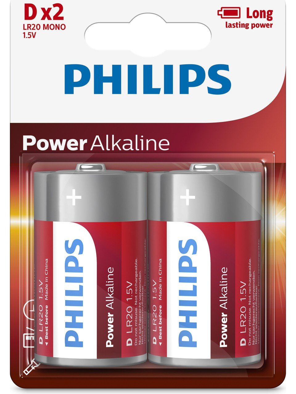 Phılps Lr20P2B/05 Power Alkalıne D Boy Pil 2 Li
