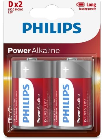 Phılps Lr20P2B/05 Power Alkalıne D Boy Pil 2 Li