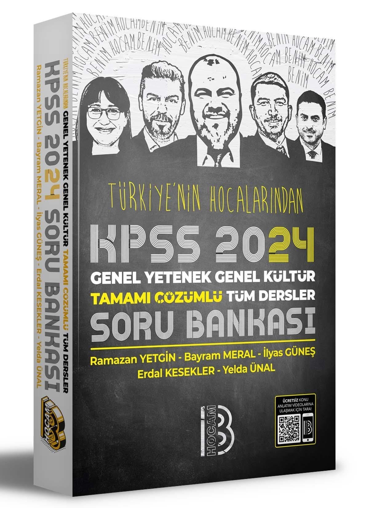 Benim Hocam KPSS Türkiye`nin Hocalarından Tüm Dersler Tamamı Çözümlü Soru Bankası