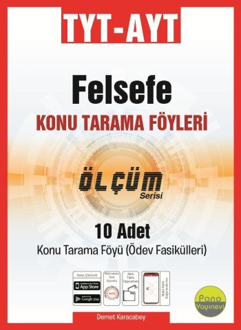 Pano Tyt-Ayt Felsefe Tarama Föyleri (10 Fasikül 10X16 Sayfa)