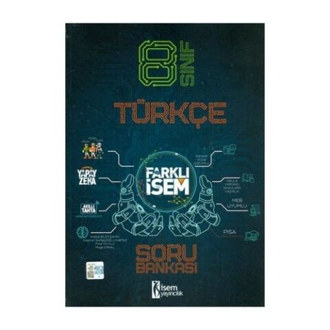 İsem 8. Sınıf Farklı Türkçe Soru Bankası