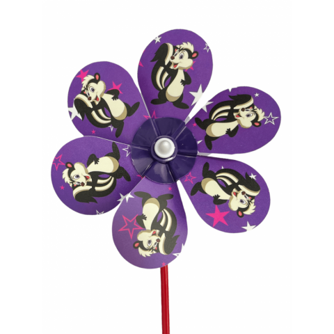 Kardeşler 6 Kanatlı 15cm Çap Spot Rüzgar Gülü