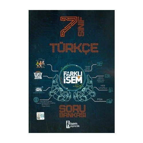 İsem 7. Sınıf Farklı Türkçe Soru Bankası