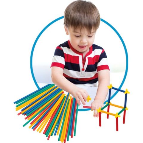 Dede Süper Bambu Çubuklar Setı / 200 Parça