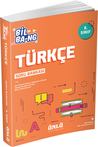 Ünlü 8. Sınıf Bil Ba-ng Türkçe Soru Bankası