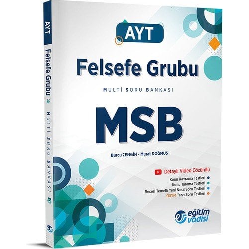 Eğitim Vadisi AYT Felsefe Multi Soru Bankası