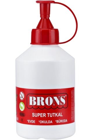Brons Plastik Su Bazlı Beyaz Tutkal ( 250 gr )