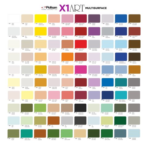 Polisan X1ART Vernikli Hobi Boyası 120ml - PUDRA PEMBE