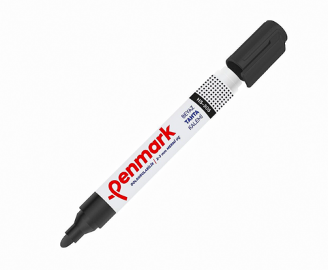 Penmark HS-1100-03 Ecoplus Beyaz Tahta Kalemi - Siyah
