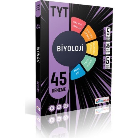 KÖŞEBİLGİ TYT BİYOLOJİ VİDEO ÇÖZÜMLÜ 45 DENEME