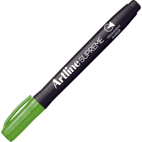 Artline Supreme Permanent Marker 1Mm Yellow Green