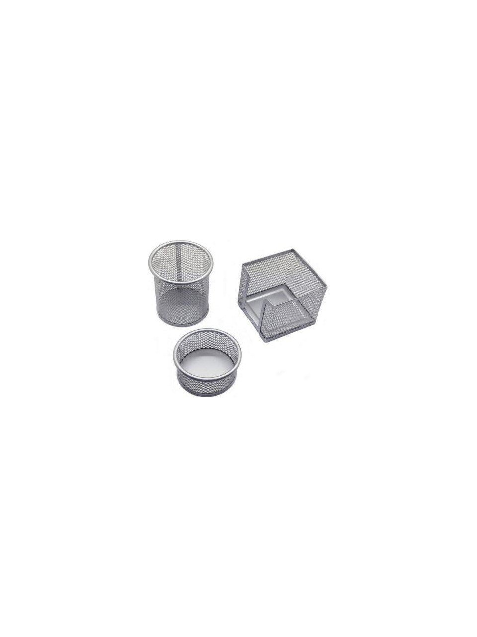 Mas Perfore Masaüstü Üçlü Set Silver N505
