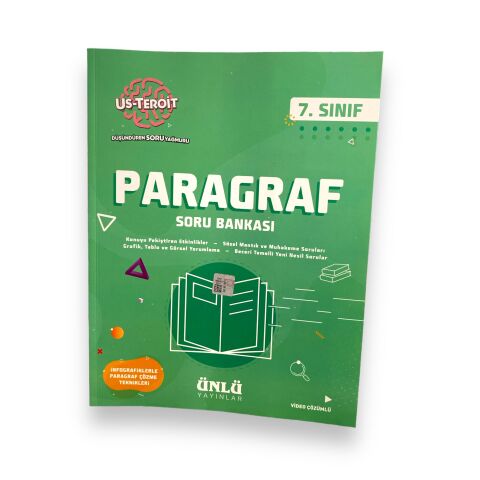 Ünlü 7. Sınıf Us-Teroit Paragraf Soru Bankası