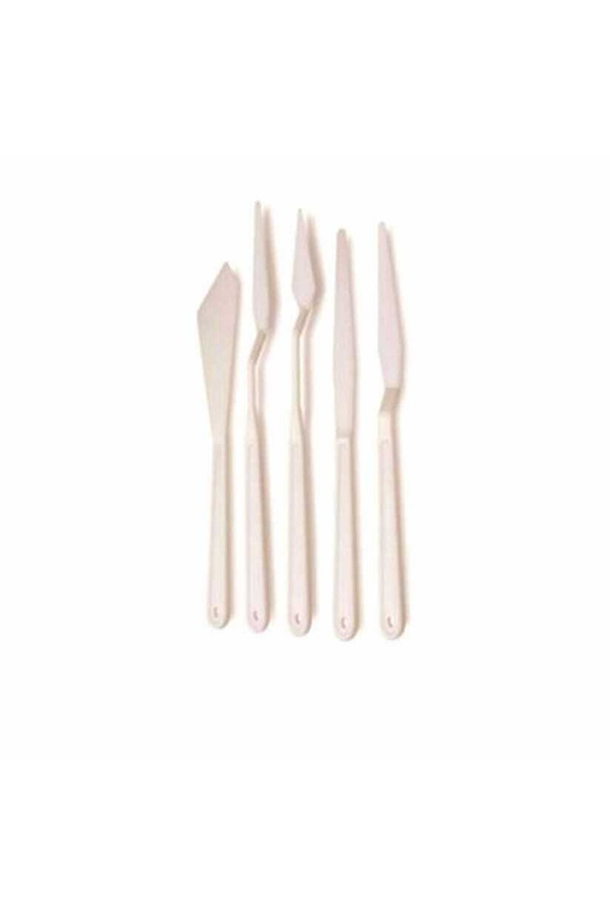 Neon Plastik Spatula Seti 5'li  Kd-107