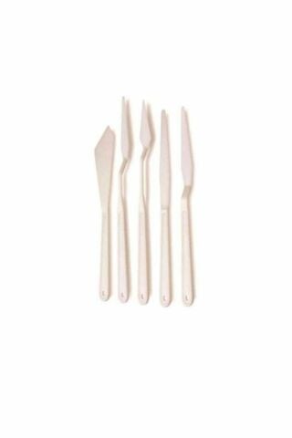 Neon Plastik Spatula Seti 5'li  Kd-107
