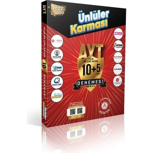 ÜNLÜLER KARMASI AYT GENEL 10 +5 KARMA DENEME
