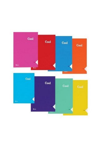Keskin Color A4 40 Yaprak Çizgili PP Kapak Dikişli Cool Defter