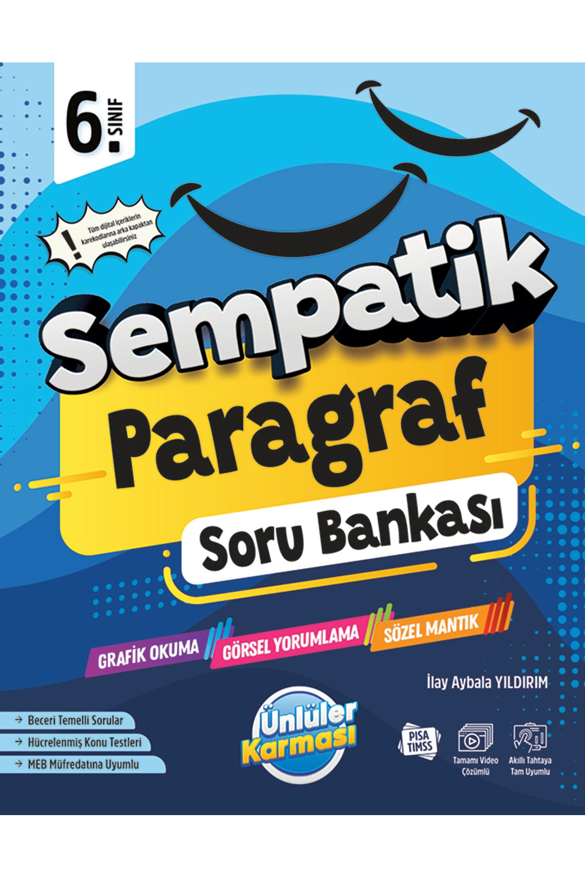 Ünlüler Yayınları 6.SINIF SEMPATİK SORU BANKALARI PARAGRAF