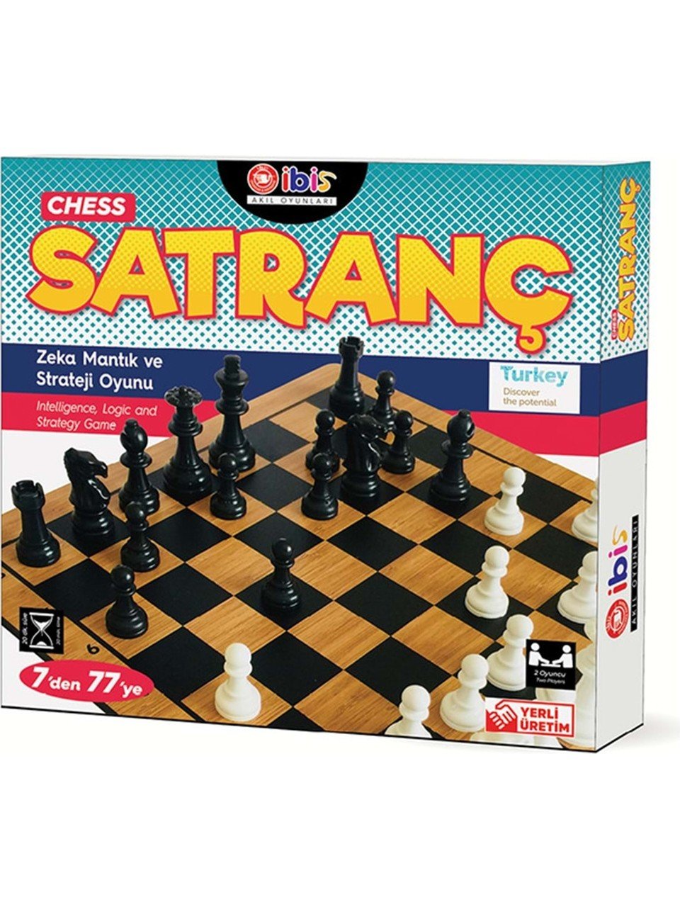 İbis Oyuncak Ahşap Satranç KAR1028