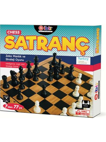 İbis Oyuncak Ahşap Satranç KAR1028