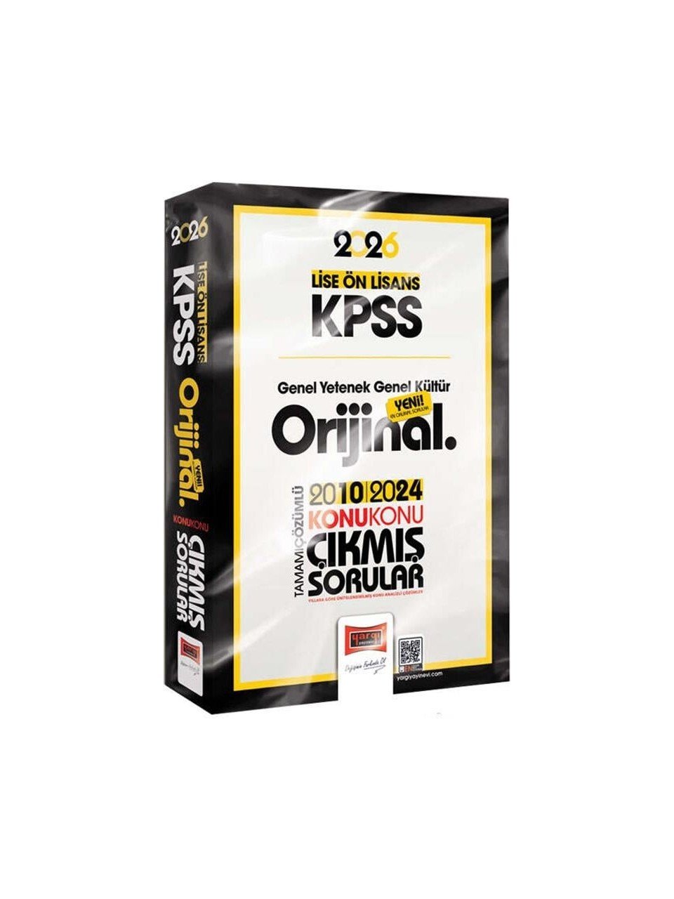 Yargı Yayınları 2026 KPSS Lise-Ön Lisans GK-GY Orijinal 2010-2024 Konu Konu Çıkmış Sorular