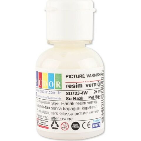Südor Resim Verniği Su Bazlı 25 ml