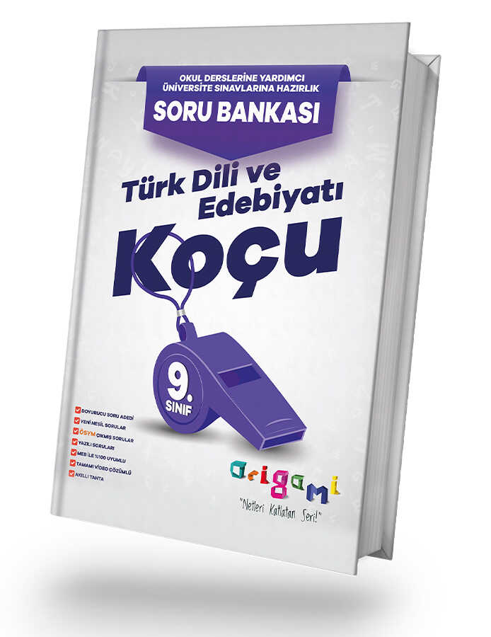 Tammat ORİGAMİ 9. SINIF TÜRK DİLİ VE EDEB. SORU BANKASI