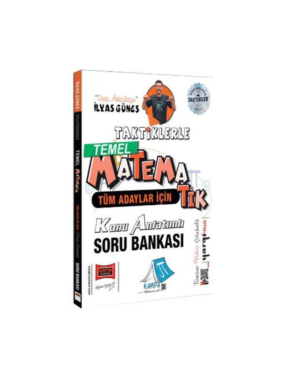 Yargı Yayınları Tüm Adaylar İçin Taktiklerle Temel Matematik Konu Anlatımlı Soru Bankası İlyas Güneş