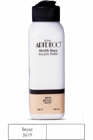 Artdeco Akrilik Boya 140Ml 3619 Beyaz