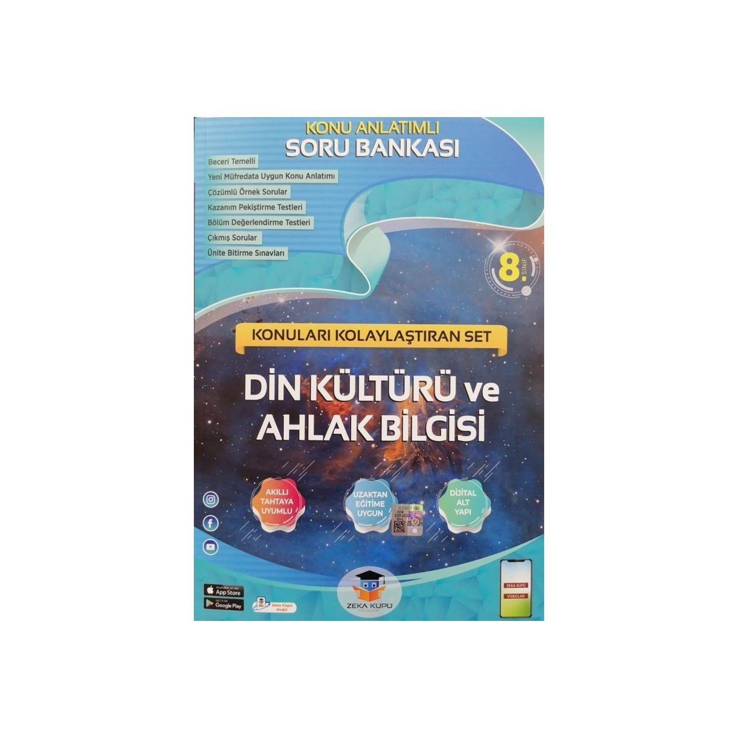 Zeka Küpü Yayınları 8. Sınıf Din Kültürü ve Ahlak Bilgisi Konuları Kolaylaştıran Set