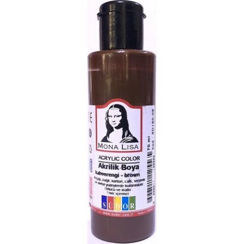 Südor Monalisa Akrilik Boya Kahverengi 70ml