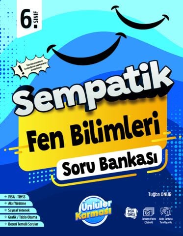 Ünlüler Karması 6. SINIF SEMPATİK FEN BİLİMLERİ SORU BANKASI