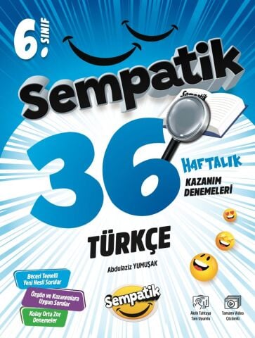 Ünlüler Karması 6. SINIF SEMPATİK PARAGRAF 36 HAFTALIK KAZANIM DENEMELERİ