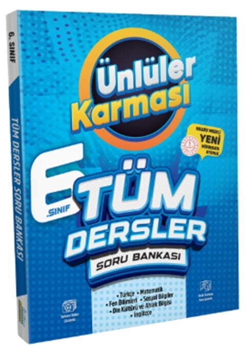 Ünlüler Karması 6. Sınıf Tüm Dersler Soru Bankası