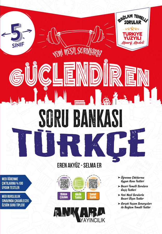 ANKARA YAY. 5.SINIF GÜÇ. TÜRKÇE SORU BANKASI 2027