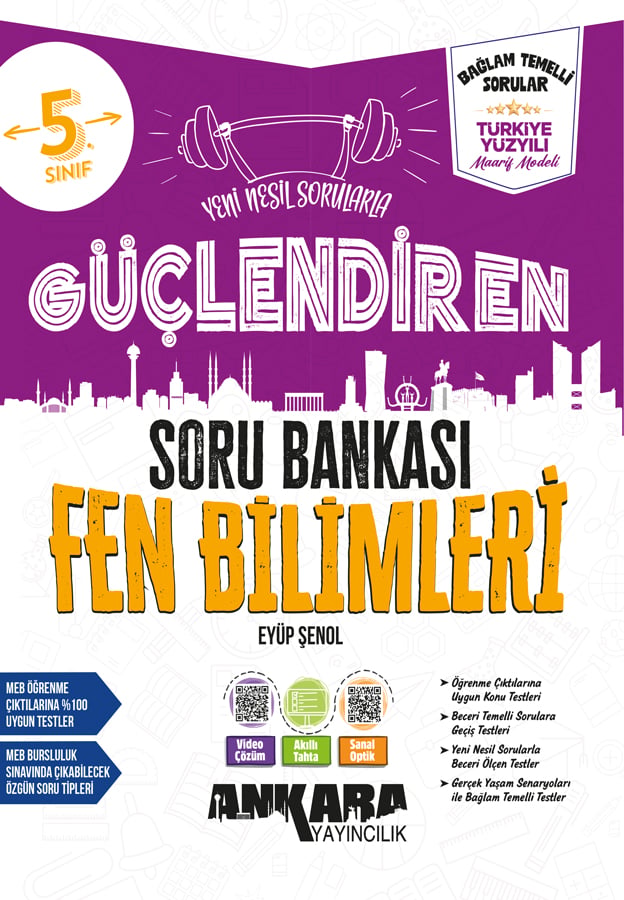 ANKARA YAY. 5.SINIF GÜÇ. FEN BİLİMLERİ SORU BANKASI 2027