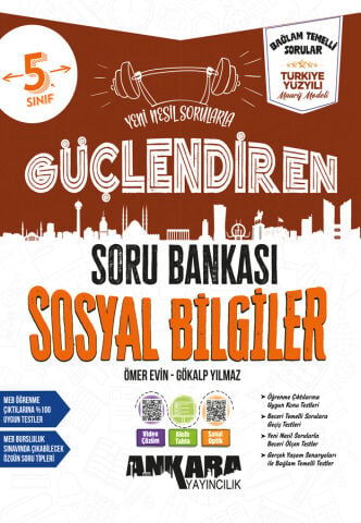 ANKARA YAY. 5.SINIF GÜÇ. SOSYAL BİLGİLER SORU BANKASI 2027