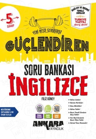 ANKARA YAY. 5.SINIF GÜÇ. İNGİLİZCE SORU BANKASI 2027