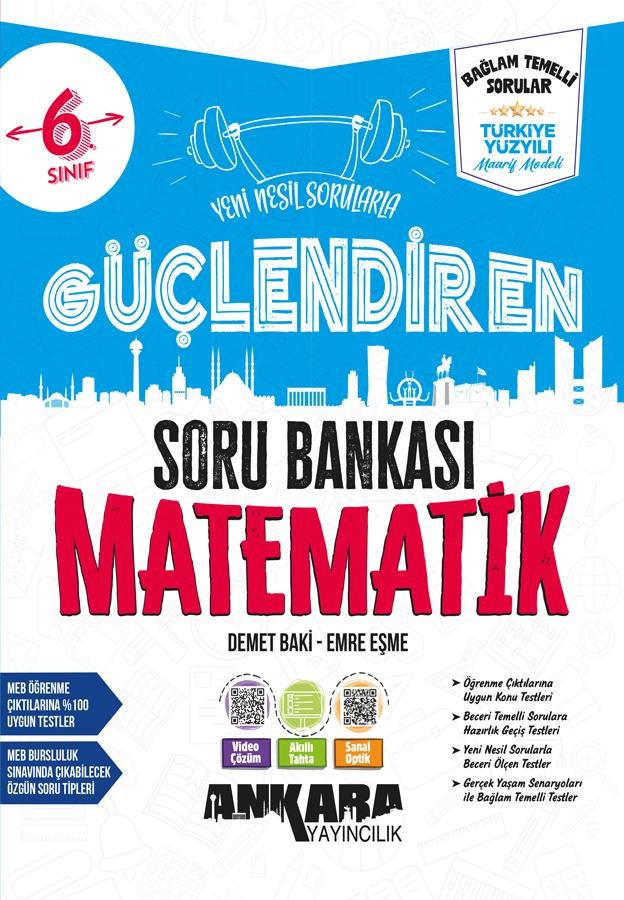 ANKARA YAY. 6.SINIF GÜÇ. MAT. SORU BANKASI 2027