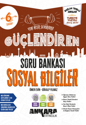 ANKARA YAY. 6.SINIF GÜÇ. SOSYAL BİLGİLER SORU BANKASI 2027
