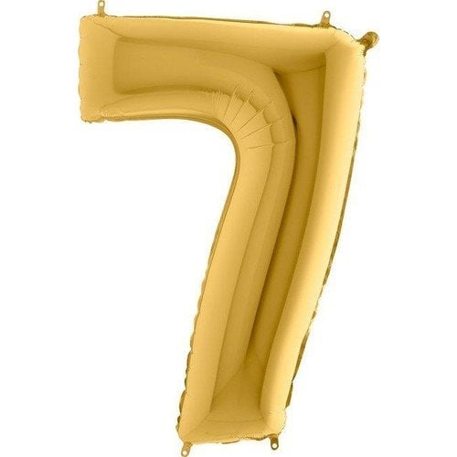 Kikajoy Rakam Folyo Balon 40’’ Altın ( 7 )