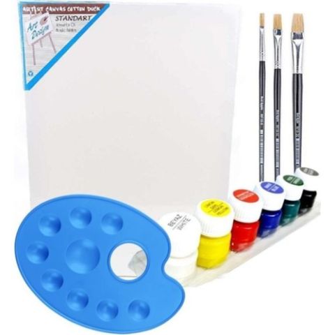 ELİF 50X70 TUVAL BAŞLANGIÇ SETİ