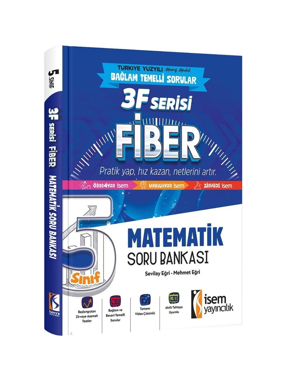 İsem Yayınları 5.Sınıf Fiber Matematik Soru Bankası