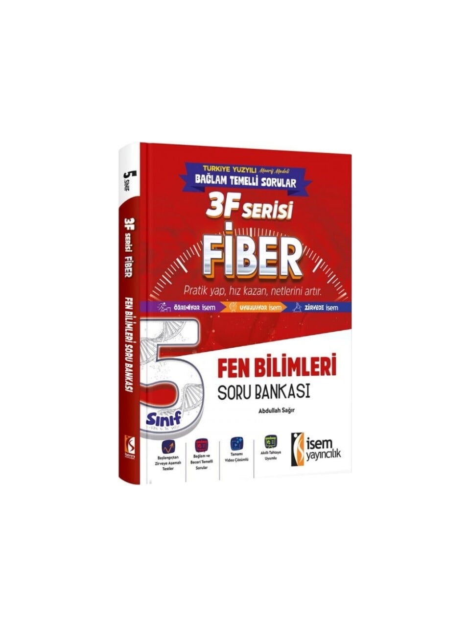 İsem Yayınları 5.Sınıf Fiber Fen Bilimleri Soru Bankası