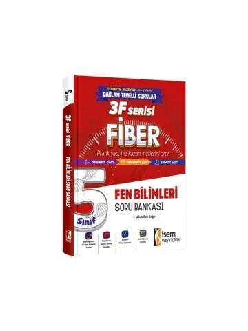 İsem Yayınları 5.Sınıf Fiber Fen Bilimleri Soru Bankası