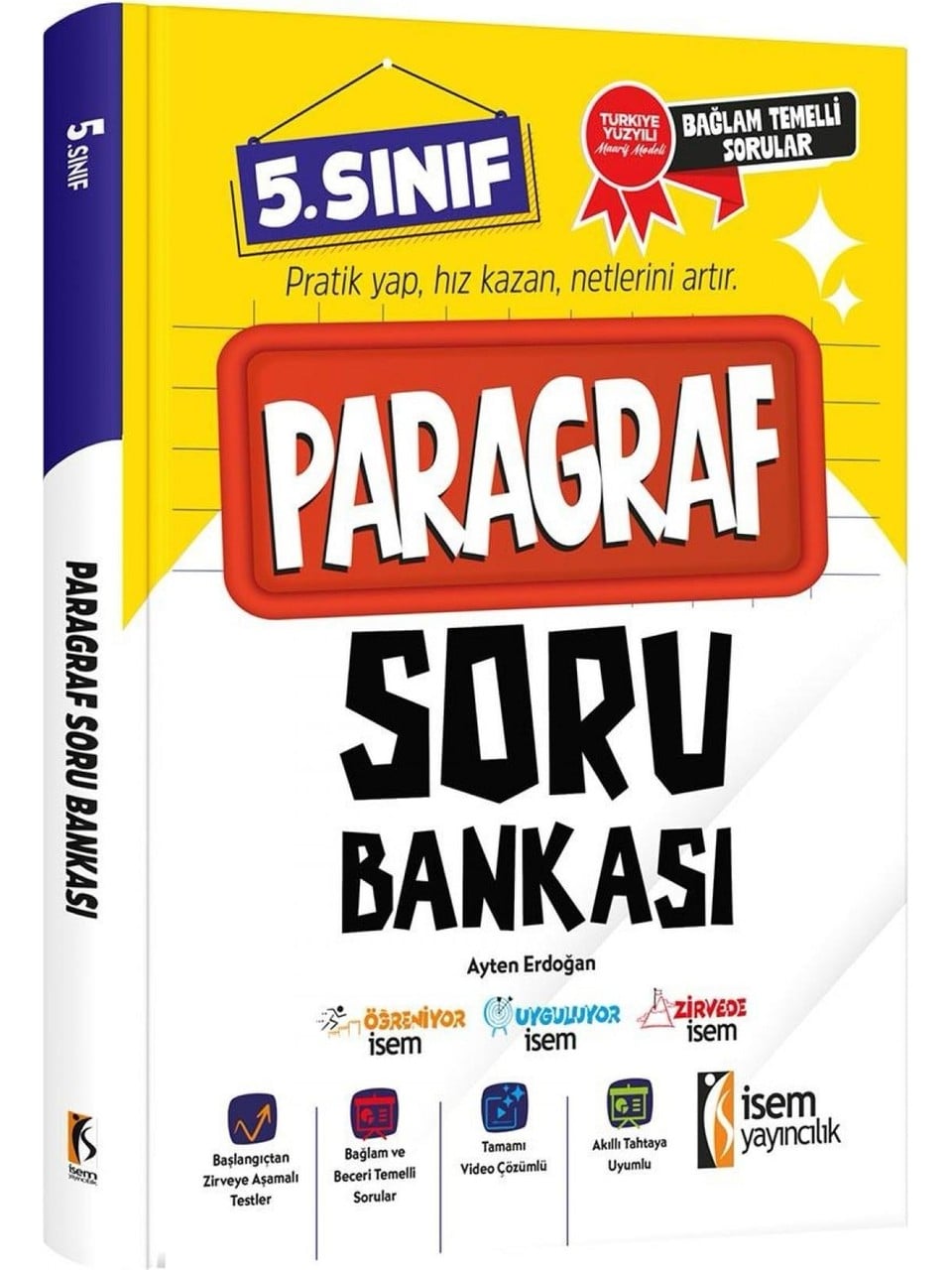 İsem Yayınları 5.Sınıf Paragraf Soru Bankası