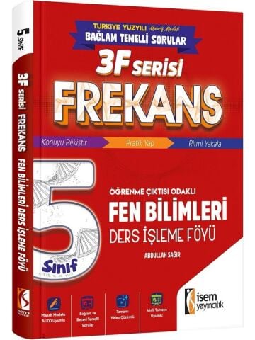İsem Yayınları 5.Sınıf Frekans Fen Bilimleri Ders İşleme Föyü