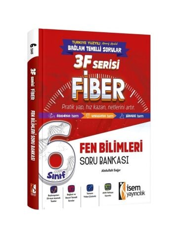İsem Yayınları 6.Sınıf Fiber Fen Bilimleri Soru Bankası