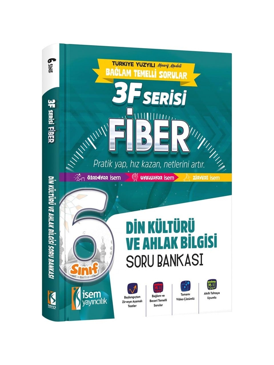 İsem Yayınları 6.Sınıf Fiber Din Kültürü Soru Bankası