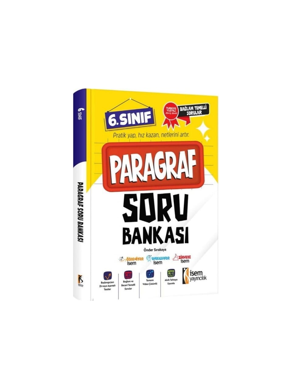 İsem Yayınları 6.Sınıf Paragraf Soru Bankası